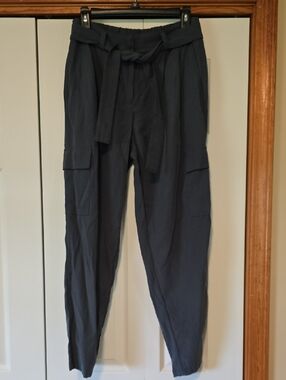 Size Small Nine West Blue/gray Cargo Style Dressier Pants